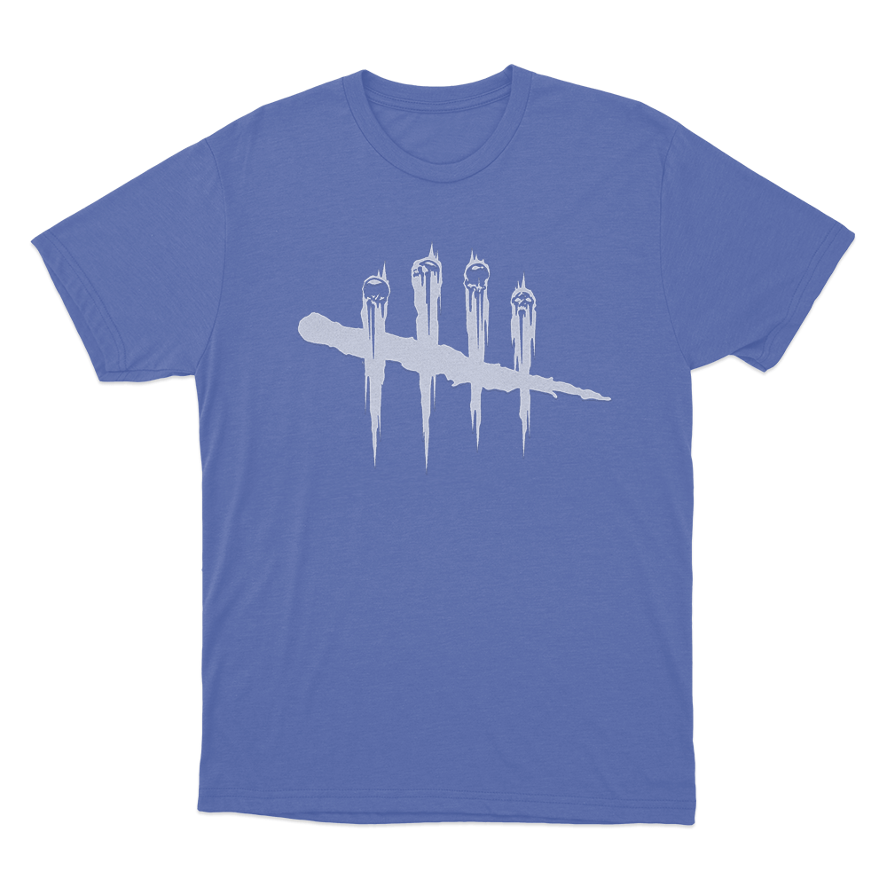 Dead By Daylight Logo Unisex T Shirt Blue Dead By Daylight Logo Unisex T Shirt Blue
