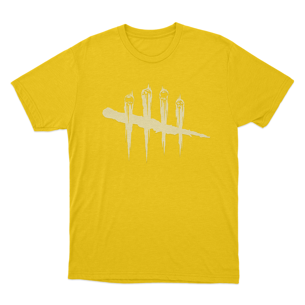 Dead By Daylight Logo Unisex T Shirt Yellow Dead By Daylight Logo Unisex T Shirt Yellow