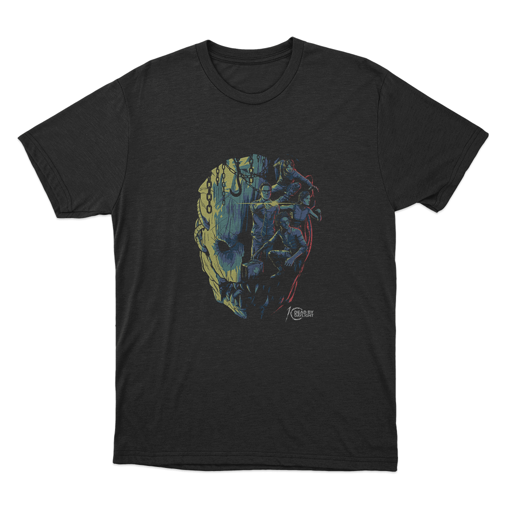 Dead by Daylight 10th Anniversary Unisex T Shirt Black Dead by Daylight 10th Anniversary Unisex T Shirt Black